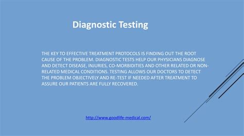 Ppt Diagnostic Testing Powerpoint Presentation Free Download Id