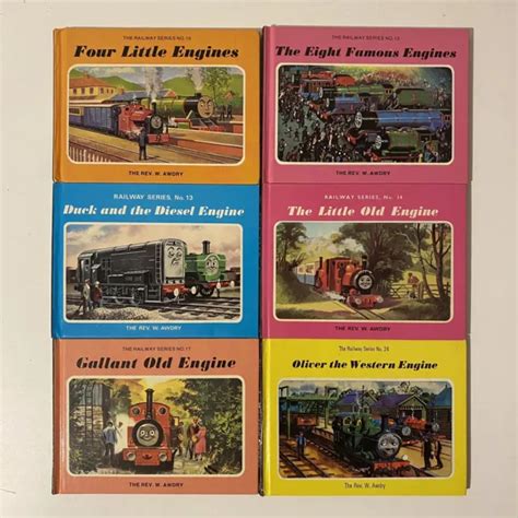 THOMAS THE TANK Engine Railway Series Books Rev. W. Awdry Vintage 1980s Bundle £10.00 - PicClick UK