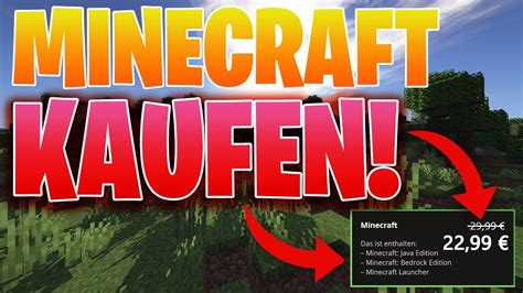 Minecraft KAUFEN Und INSTALLIEREN Minecraft JAVA Kaufen PC Minecraft