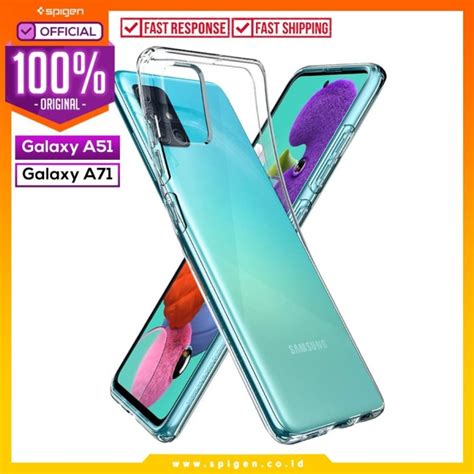 Jual Case Samsung Galaxy A51 A71 Spigen Liquid Crystal Clear Casing