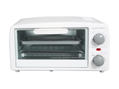 Proctor Silex Ps White Toaster Oven Broiler Newegg