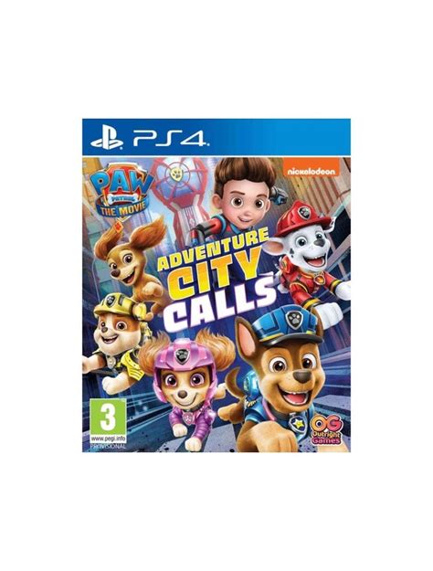 Paw Patrol The Movie Adventure City Calls Cd Game For Playstation 4 Arabic Edition 2b Egypt