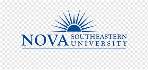 Png Transparent Logo Nova Southeastern University Brand Font Line Blue