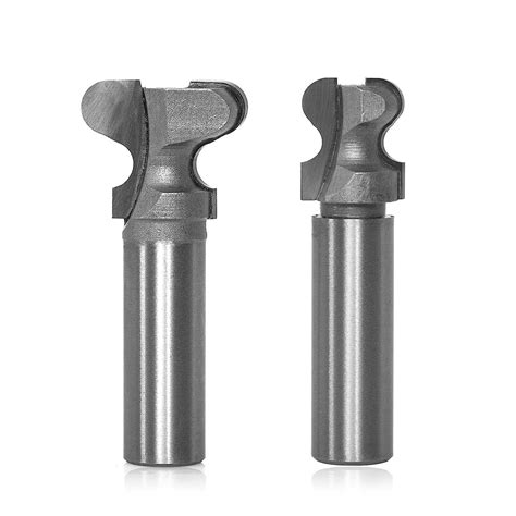 Akylin 2pcs Finger Pull Router Bits Set 12 Inch Shankdrawer Pull Bit