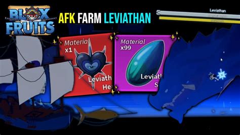 How To Afk Farm Leviathan Blox Fruits Update Youtube