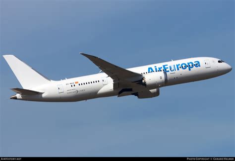 Aircraft Photo Of Ec Nvz Boeing Dreamliner Air Europa