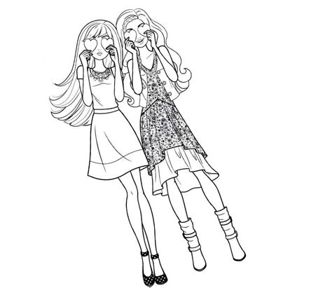 Bff Coloring Pages