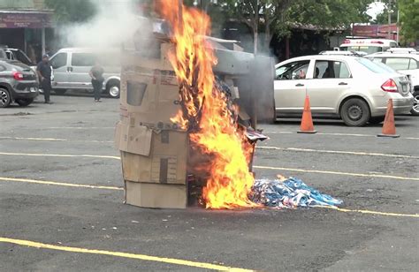 Desarrollan Simulacro Contra Incendios En El Mercado Roberto Huemb S