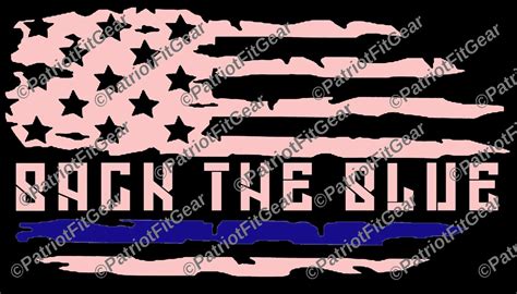 Back The Blue Support Law Enforcement I Got Your Six Thin Blue Line