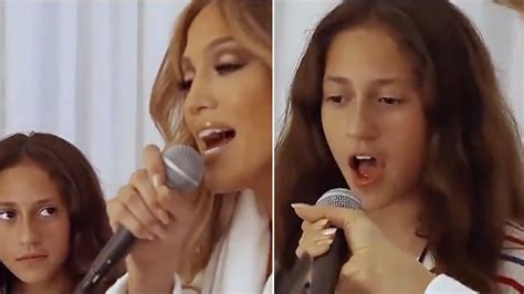 La Hija De Jlo Impact Con Su Hermosa Voz Emme Y La Cantante