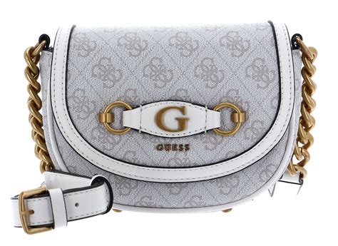 Guess Izzy Mini Crossbody Flap Dove Logo Modeherz