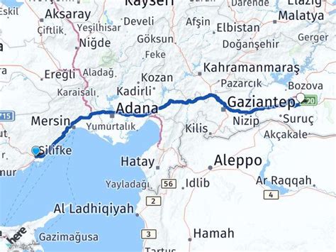 Mersin Silifke Şanlıurfa Arası Kaç Km Kaç Saat Yol Tarifi