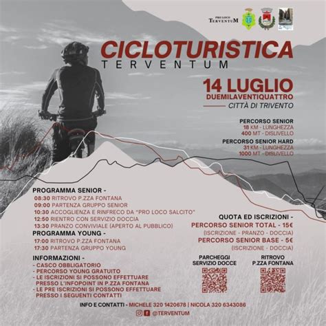 Cicloturistica Terventum Al Via Le Iscrizioni Per L Evento