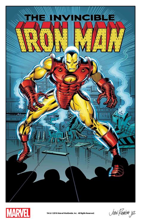 Iron Man by John Romita, Jr. and Bob Layton from... - The Marvel Project