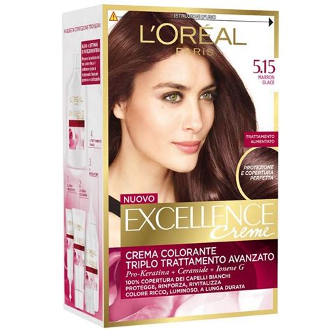 Capelli Colorazione Loreal Excellence Excellence Crema Colorante N515 Marron Glace