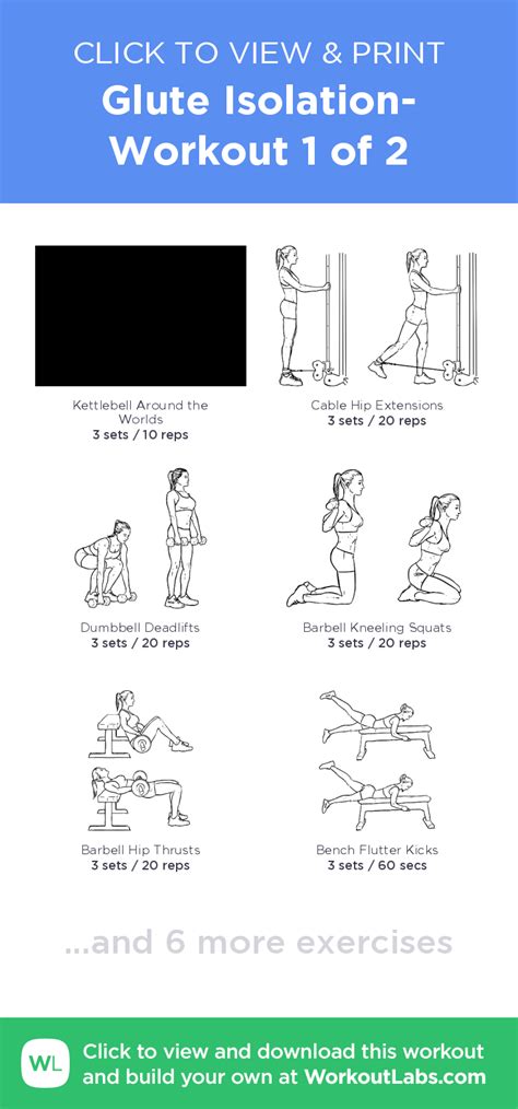 Printable Glute Stretches Printable Templates