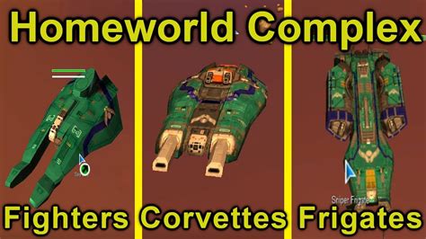 Introducing Hiigaran Fighters Corvettes And Frigates Homeworld