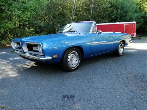 1969 Plymouth Barracuda Convertible for sale