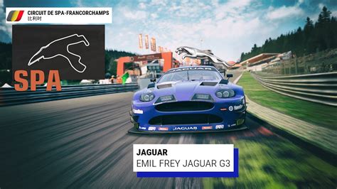 Assetto Corsa Competizione Jaguar Emil Frey Jaguar G Spa Max Ai