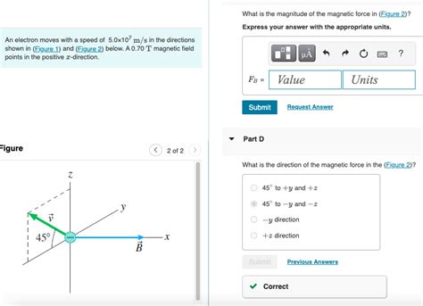 Solved What is the magnitude of the magnetic force in? | Chegg.com