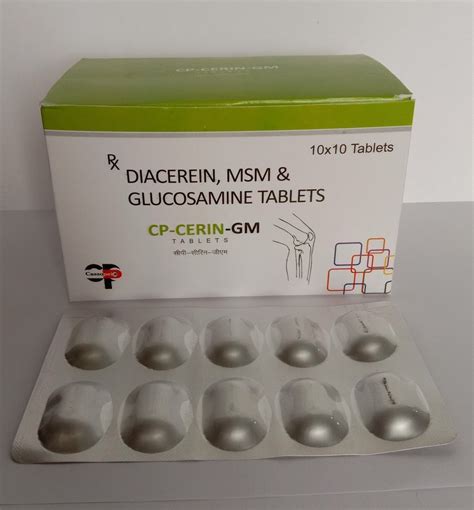 Diacerein Glucosamine Msm Tablet Mg At Rs Box In Fatehpur Id