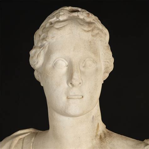 Italian School Th Century Marble Bust Of Flora Mutualart