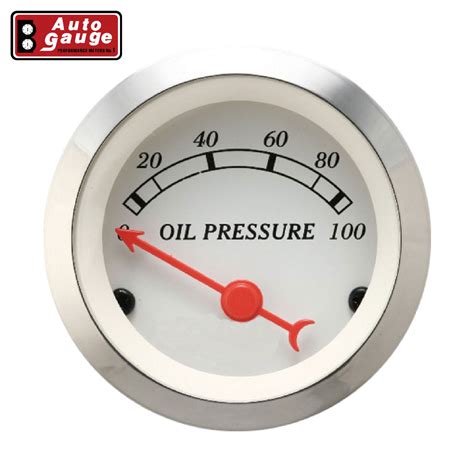 Aftermarket Oil Pressure Gauge with Sensor Switch | Gauge Manufacturer ...