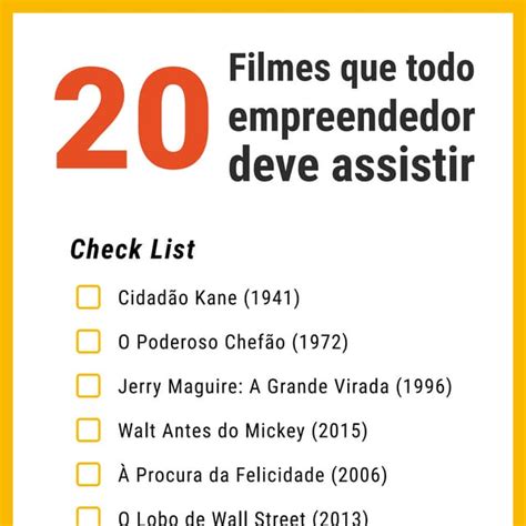 20 Filmes Essenciais Para Quem Quer Se Tornar Um Empreendedor Pdf