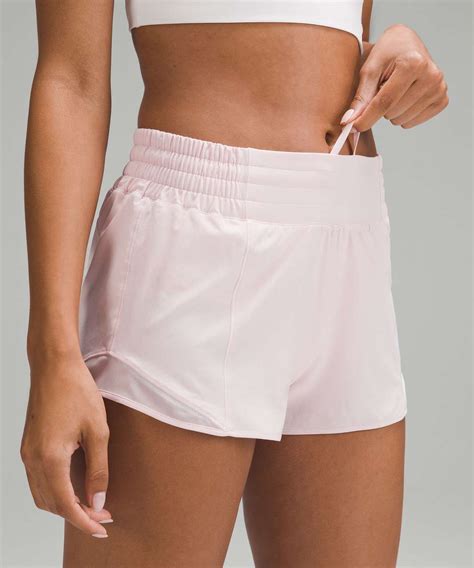 Lululemon Hotty Hot High Rise Lined Short 2 5 Flush Pink Lulu Fanatics
