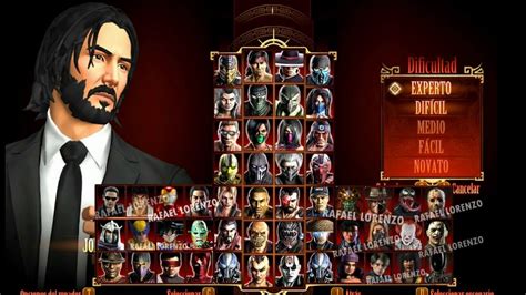 Mortal Kombat John Wick Mod Dlc Mk Skin Expert Arcade Ladder