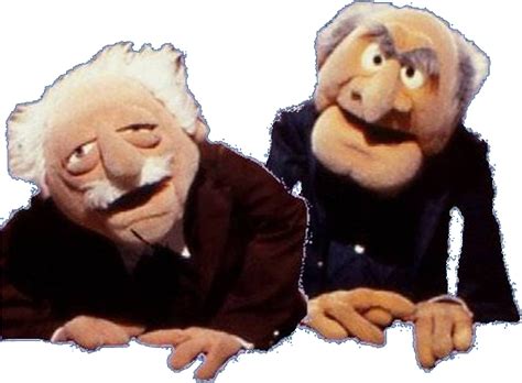 Download Statler And Waldorf Statler And Waldorf Png Png Image With