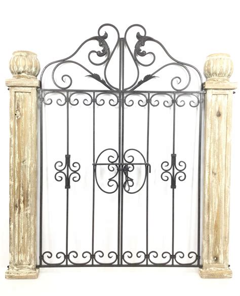 Lot Decorative Iron Gate Wall Mount