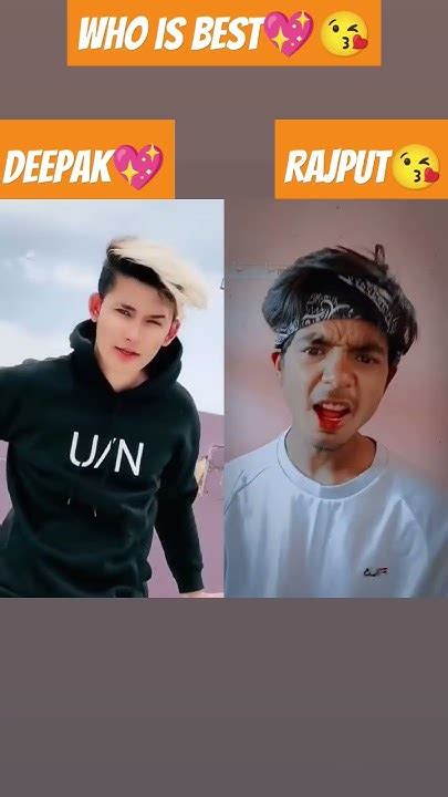 Deepak Joshi Vs Rajput Latest Duet Short Video Trending Videotiktok