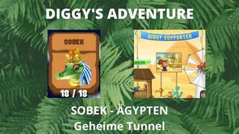 Diggys Adventure Geheime Tunnel Sobek Secret Tunnels Youtube