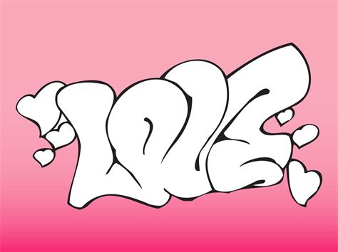 Love Graffiti Piece Vector Art & Graphics | freevector.com