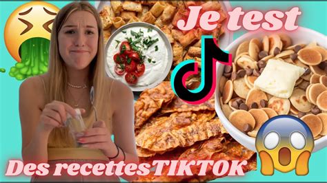 Je Test Des Recettes Virales Tiktok YouTube