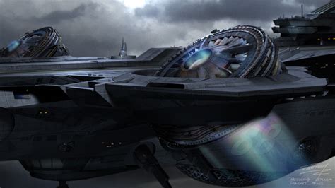 Image - TWS - Concept Art - Helicarrier.jpg - DisneyWiki