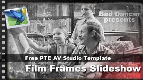 Free PTE AV Studio Pro Template Film Frames Slideshow ID 12062024 YouTube