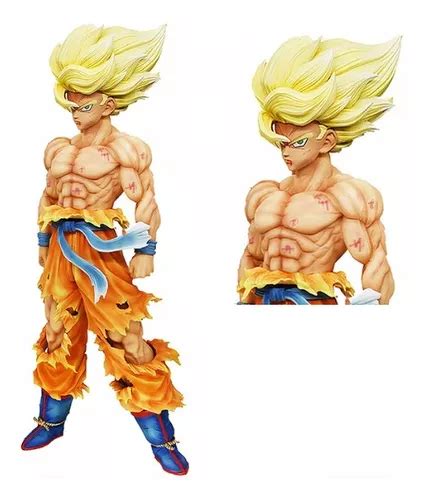 Figura Coleccionable Dragon Ball Z Son Goku Ssj 28 Cm Meses sin interés