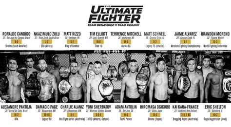 Cast revealed for The Ultimate Fighter 24 | UFC