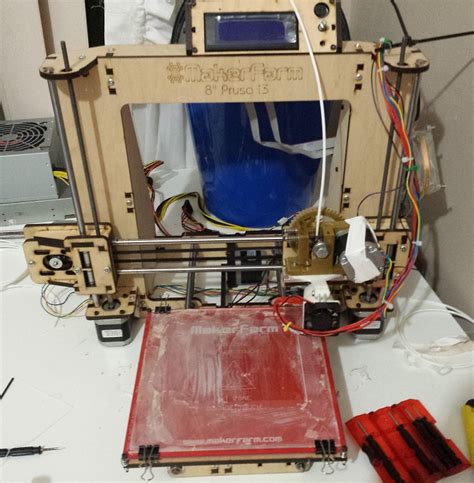 Reprap Prusa I From Makerfarm Chrisherring Net