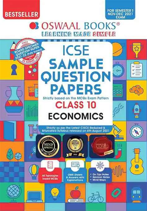 Oswaal Icse Sample Question Papers Class 10 Economics For Semester 1 Nov Dec 2021 Exam For