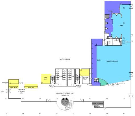 Venue Map » Perth Concert Hall