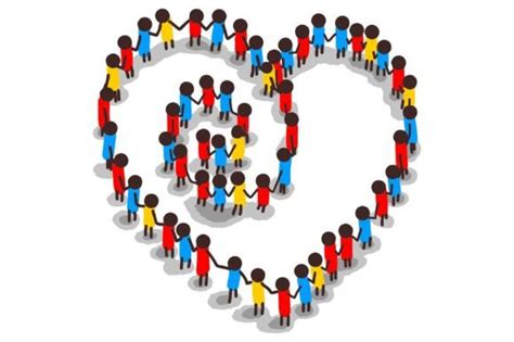 Group Of People In Heart Shape Graphic By Arief Sapta Adjie Ii