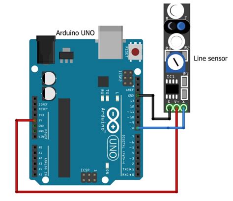 KY 033 Line Tracking Sensor Arduino Circuit And Programming