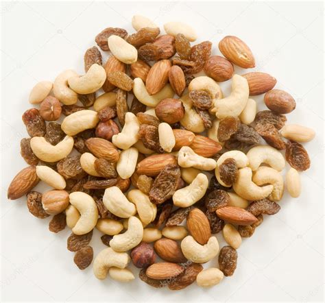 Mix of nuts and raisins — Stock Photo © ajafoto #4394668