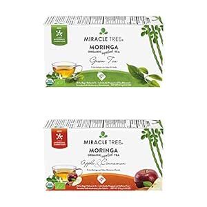 Amazon Miracle Tree Organic Moringa Superfood Tea Pack