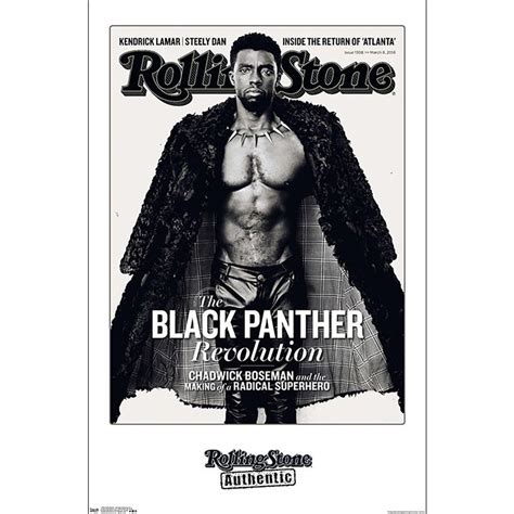 Chadwick Boseman Poster Rolling Stone Black Panther Posters Buy Now