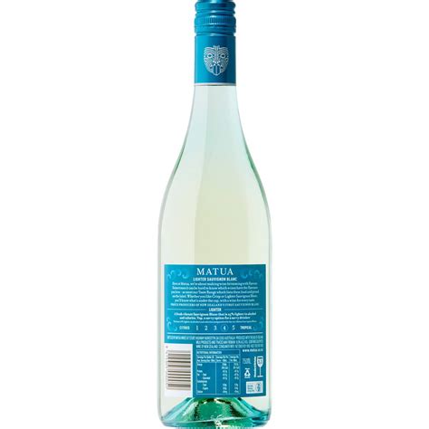 Matua Sauvignon Blanc Lighter Ml Woolworths