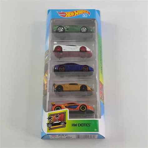 Hot Wheels - HW Exotics 5-Pack (2018) – Throwback Collectibles